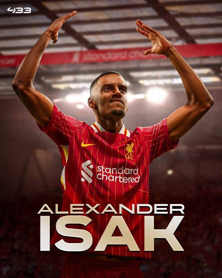 彻底疯狂🤯利物浦继续求购1.5亿镑伊萨克 今夏已花3亿欧签5人！