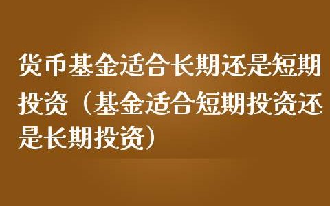 货币基金投资(货币基金投资方向)